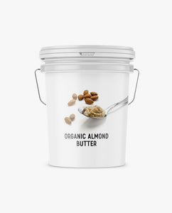Organic Almond Butter Smooth (Bulk) – 9lbs