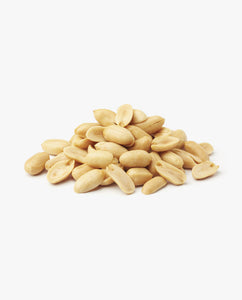 Organic Raw Blanched Peanuts, Whole (Bulk) – 25lbs