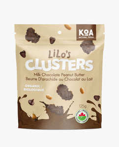 <transcy>Lilo&#39;s Clusters Milk Chocolate Peanut Butter</transcy>